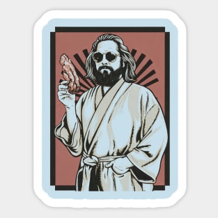 The big lebowski the dude Sticker